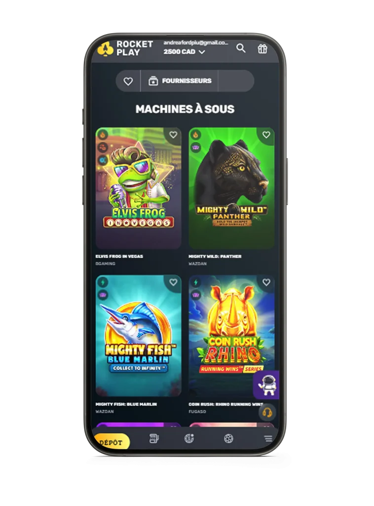 Rocketplay mobile casino